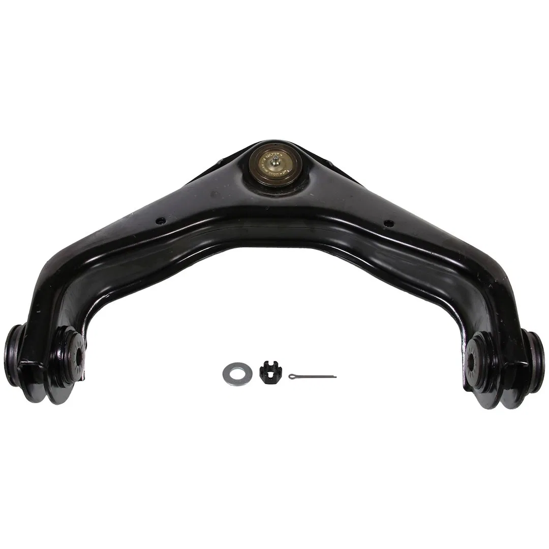 CK620054 – MOOG Control Arm, OE Replacement With Powdered-Metal Gusher Bearing To Allow Grease To Penetrate Bearing S...
